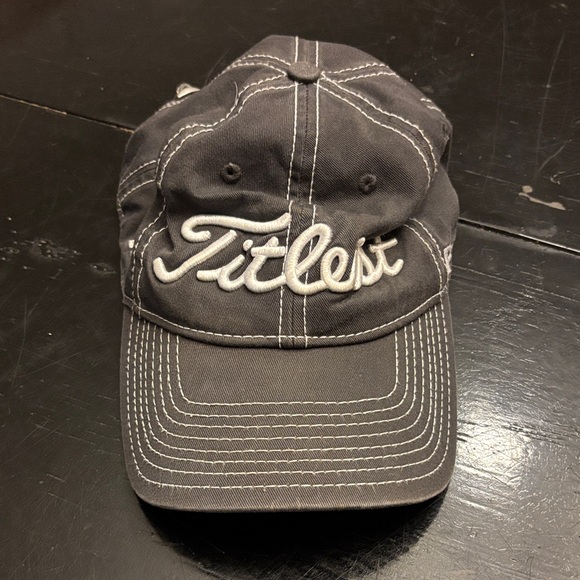 Titleist Other - Titleist Charcoal Cap with White Logo